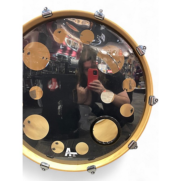 Used Pearl 4 Piece Session Studio Classic red Drum Kit