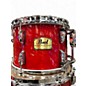Used Pearl 4 Piece Session Studio Classic red Drum Kit