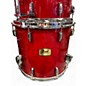 Used Pearl 4 Piece Session Studio Classic red Drum Kit