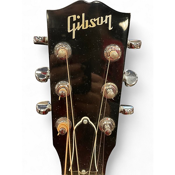 Used Gibson Hummingbird 2 Tone Sunburst Acoustic Electric Guitar