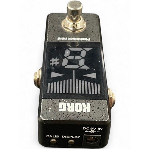 Used KORG PITCHBLACK MINI Tuner Pedal