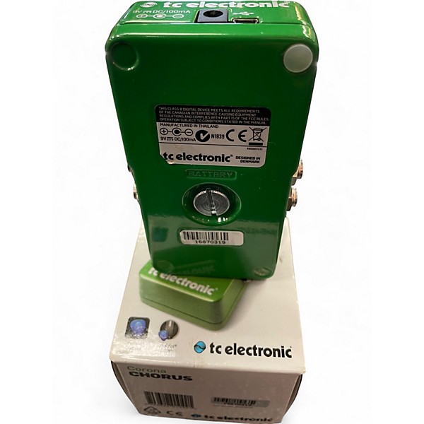 Used TC Electronic Corona Chorus Effect Pedal