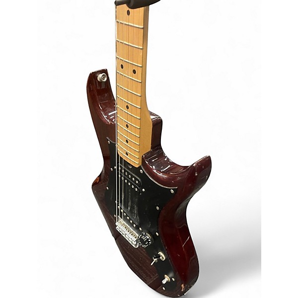 Used Vantage AVENGER Brown Solid Body Electric Guitar