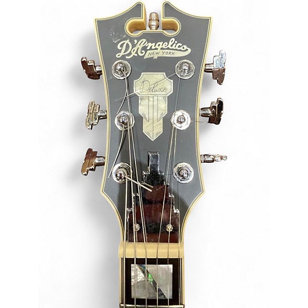 Used D'Angelico Deluxe Bedford SH Walnut Hollow Body Electric Guitar