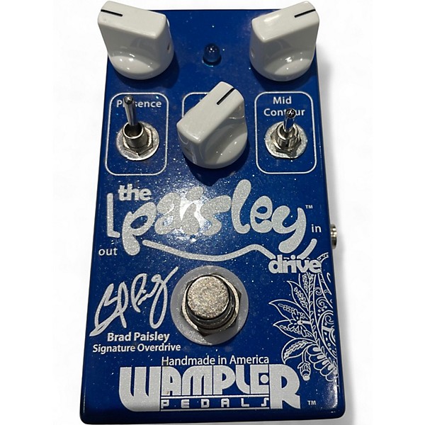 Used Wampler Brad Paisley Signature Overdrive Effect Pedal
