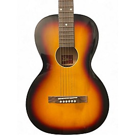 Used Rogue RA090P Parlor Sunburst Acoustic Guitar