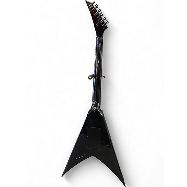 Vintage 1999 Jackson KING V Blue Ghost Flames Solid Body Electric Guitar