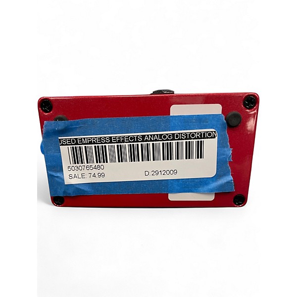 Used Empress Effects Analog Distortion Effect Pedal