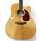Used Zager ZAD50CE Natural Acoustic Electric Guitar