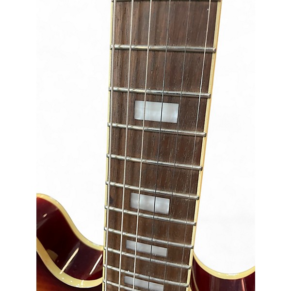 Used Epiphone ES-335 FIGURED Cherry Sunburst Hollow Body Electric Guitar