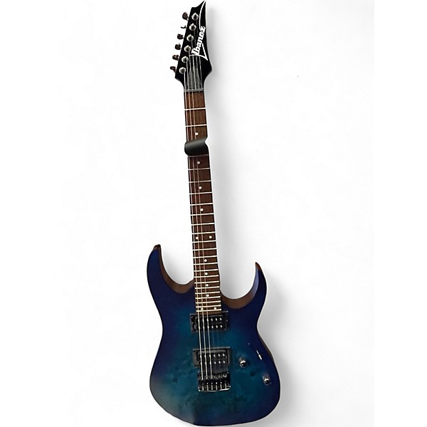 Used Ibanez RG 421 PB BLUE Solid Body Electric Guitar