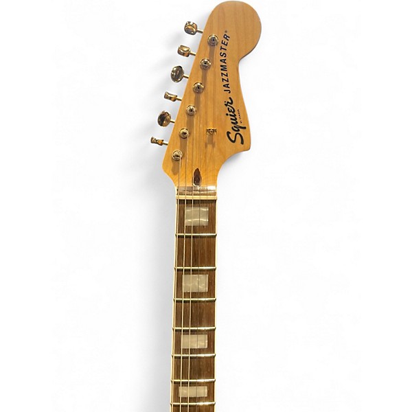 Used 2022 Squier 40th anniversary Jazzmaster (Gold Edition) Lake Placid Blue Solid Body Electric Guitar