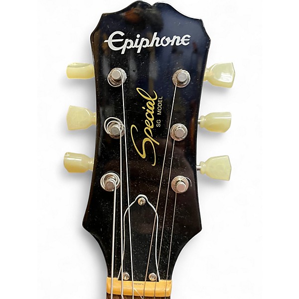 Used Epiphone SG Special Bolt On Black Solid Body Electric Guitar