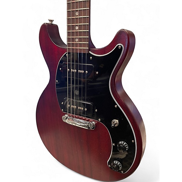 Used 2019 Gibson Les Paul Special Tribute DC WORN CHERRY Solid Body Electric Guitar