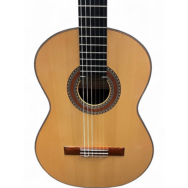 Used Darren Hippner Fleta Natural Classical Acoustic Guitar