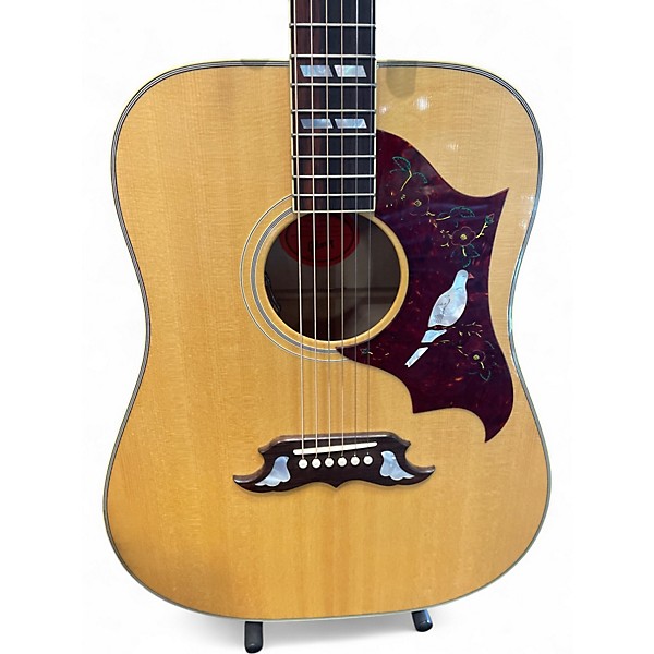 Used Gibson Dove Natural Acoustic Electric Guitar
