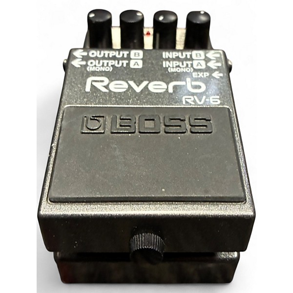 Used BOSS RV6 Digital Reverb Effect Pedal