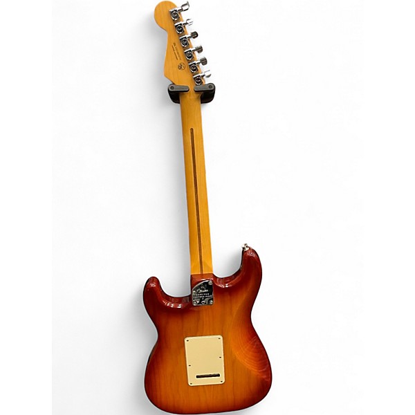 Used 2021 Fender American Professional Stratocaster SSS Sienna Sunburst Solid Body Electric Guitar