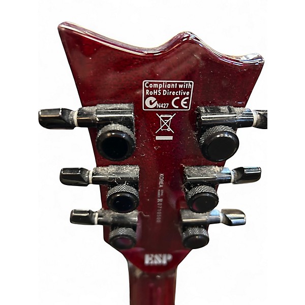 Used ESP EC1000 RED Solid Body Electric Guitar