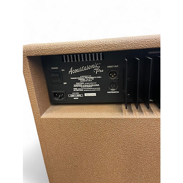 Used Fender ACOUSTASONIC PRO Guitar Combo Amp