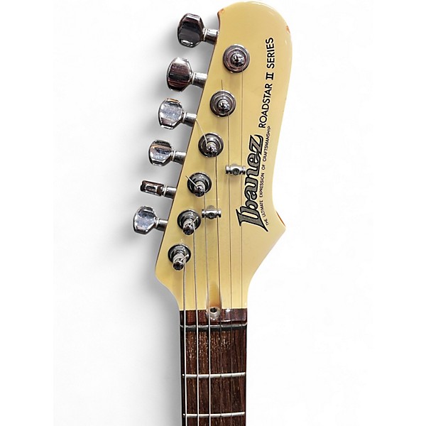 Vintage 1988 Ibanez ROADSTAR II SERIES Cream Solid Body Electric Guitar