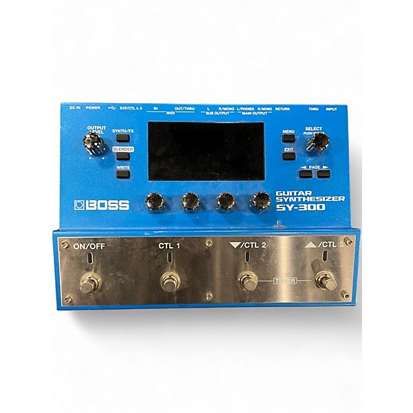 Used BOSS SY300 Guitar Synthesizer Effect Pedal