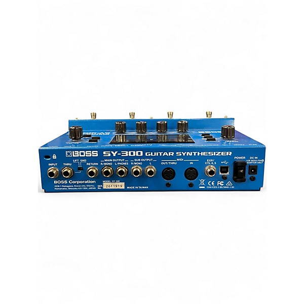 Used BOSS SY300 Guitar Synthesizer Effect Pedal
