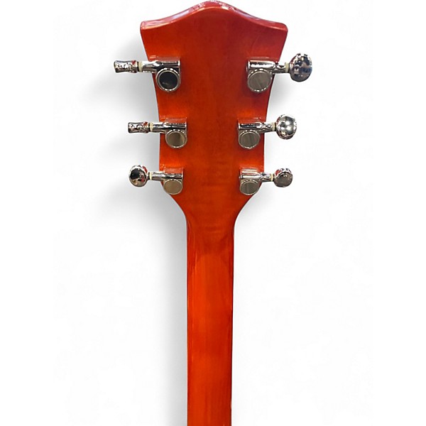 Used Gretsch Guitars G3140 Trans Orange Hollow Body Electric Guitar