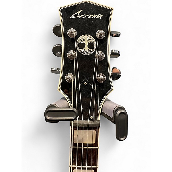 Used Grzenia Royale Green Solid Body Electric Guitar