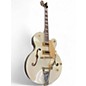 Used Gretsch Guitars g5427tg Champagne White Gold Hollow Body Electric Guitar thumbnail