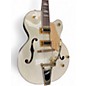 Used Gretsch Guitars g5427tg Champagne White Gold Hollow Body Electric Guitar