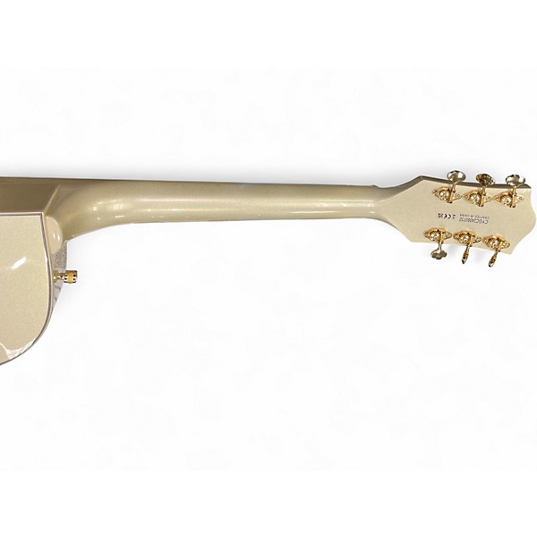 Used Gretsch Guitars g5427tg Champagne White Gold Hollow Body Electric Guitar