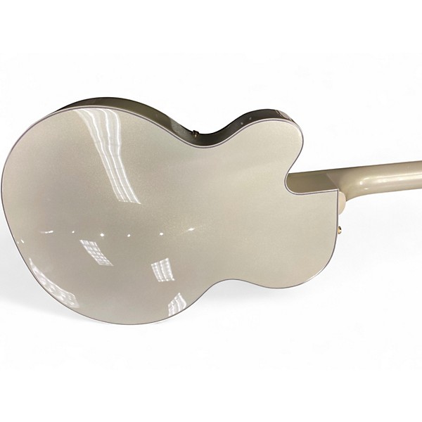 Used Gretsch Guitars g5427tg Champagne White Gold Hollow Body Electric Guitar