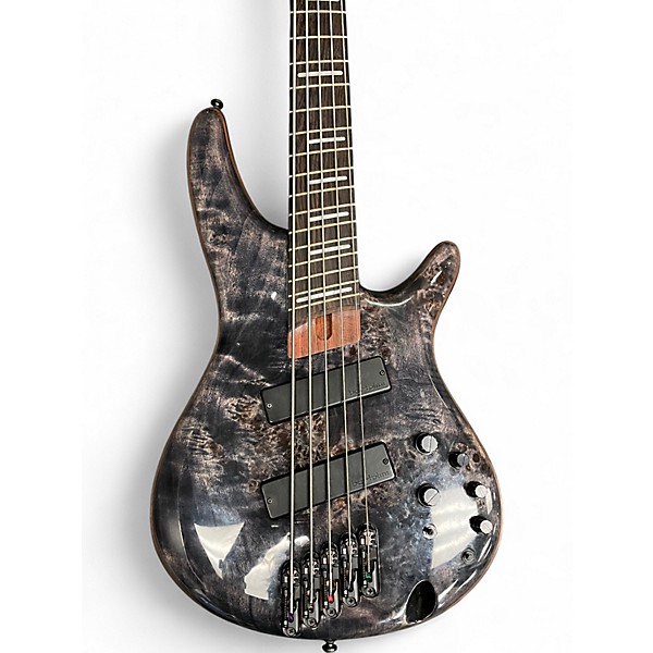 Used Ibanez SRMS805 Deep Twilight Electric Bass Guitar