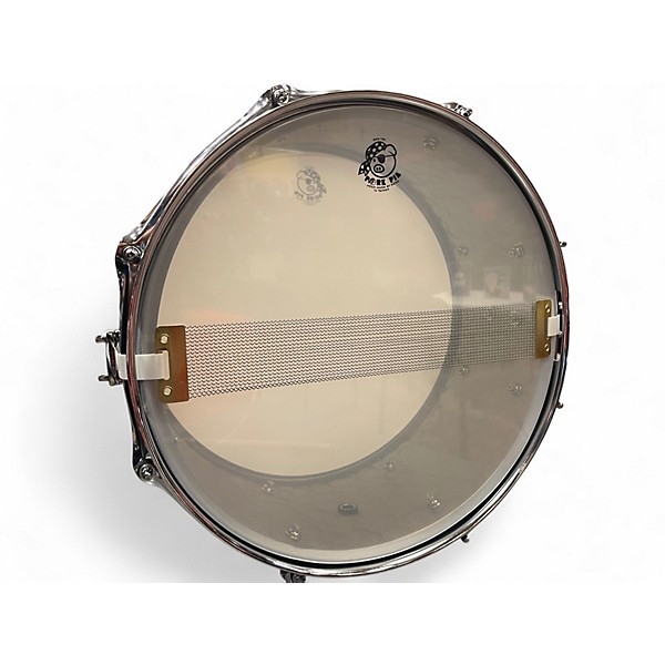 Used Pork Pie 14in Hammered aluminum snare HAMMERED ALUMINUM Drum