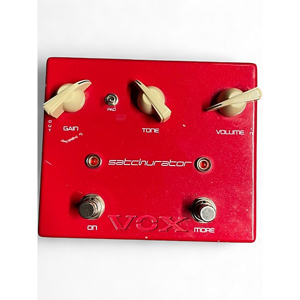 Used VOX JSDS Joe Satriani Satchurator Distortion Effect Pedal