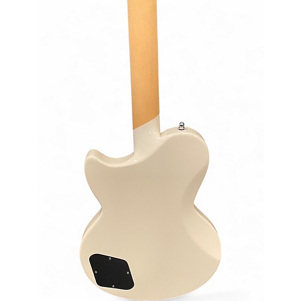 Used D'Angelico Premier Atlantic White Solid Body Electric Guitar