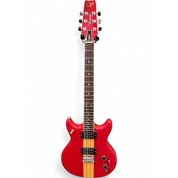 Used Vantage VS600 RED Solid Body Electric Guitar