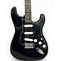 Used 2004 Fender Standard Stratocaster Black Solid Body Electric Guitar