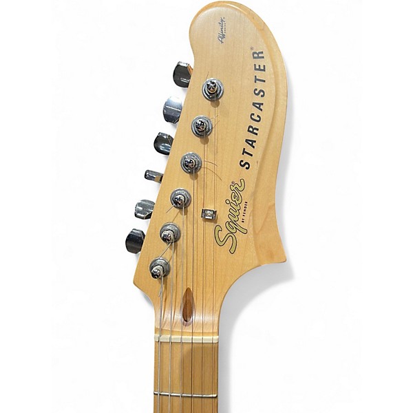 Used Squier vibe starcaster sunburst Hollow Body Electric Guitar