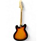Used Squier vibe starcaster sunburst Hollow Body Electric Guitar