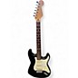 Used Fender Standard Stratocaster Black Solid Body Electric Guitar thumbnail