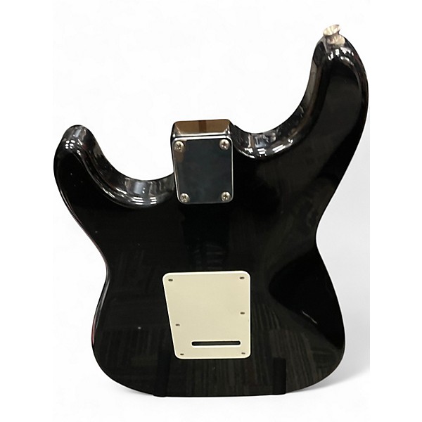 Used Fender Standard Stratocaster Black Solid Body Electric Guitar