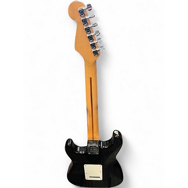 Used Fender Standard Stratocaster Black Solid Body Electric Guitar