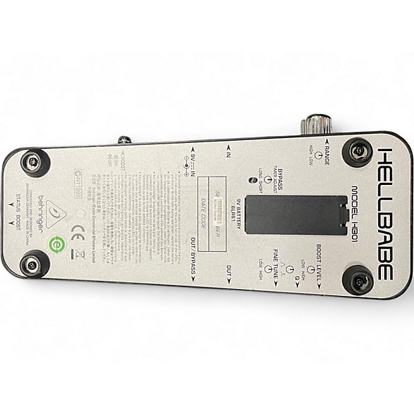 Used Behringer HB01 Hellbabe Optical Wah Effect Pedal