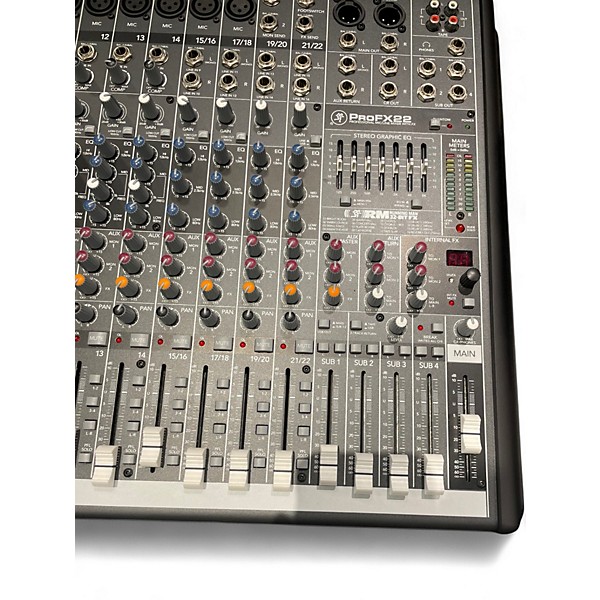 Used Mackie PROFX22 Unpowered Mixer