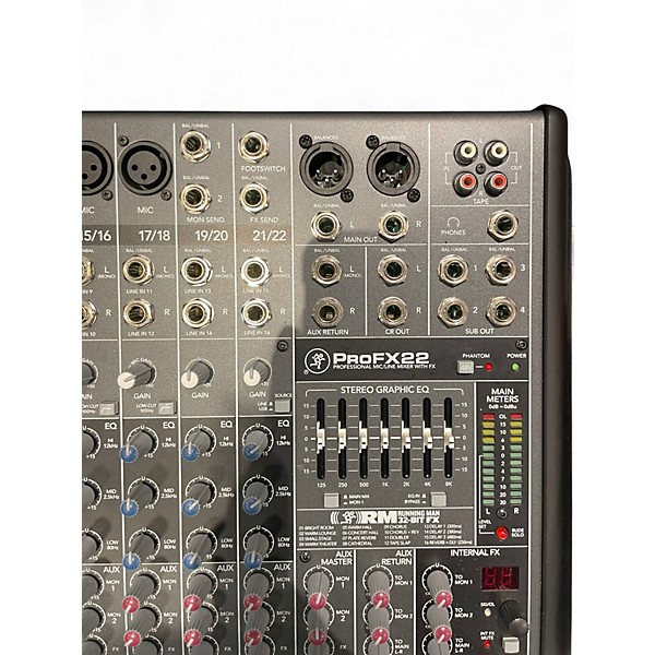 Used Mackie PROFX22 Unpowered Mixer
