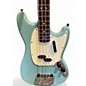 Vintage 1967 Fender Mustang Bass Daphne Blue Electric Bass Guitar