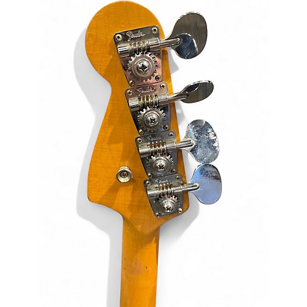 Vintage 1967 Fender Mustang Bass Daphne Blue Electric Bass Guitar