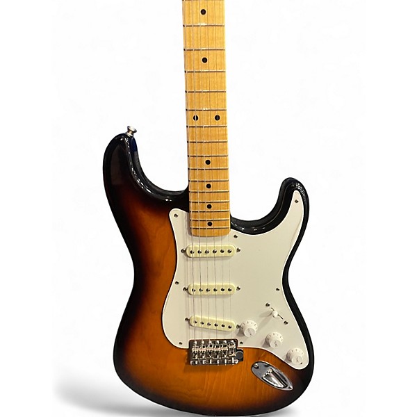 Used Fender 60th Anniversary 1954 American Vintage Stratocaster 2 Color Sunburst Solid Body Electric Guitar